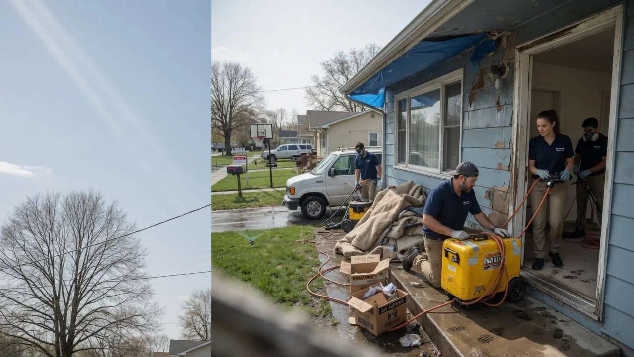 Basement Flood Cleanup in Scottsburg, VA near me